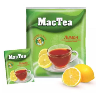 MacTea Lemon Tea - 360 gm (18gm x 20 Sachets)